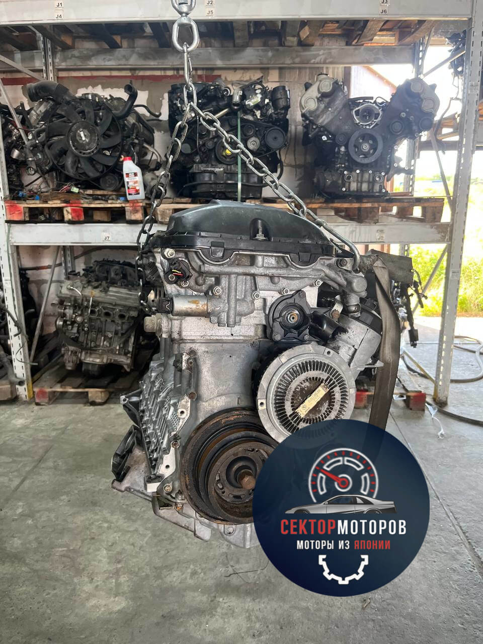 Двигатель BMW X5 E53 3.0 M54B30 Япония гарантия 180 дней, фото 9, артикул 763326464