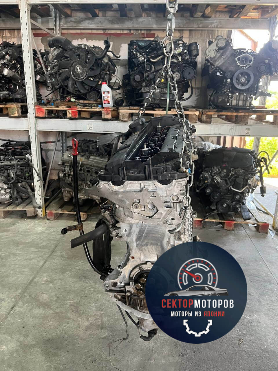 Двигатель BMW X5 E53 3.0 M54B30 Япония гарантия 180 дней, фото 7, артикул 763326464