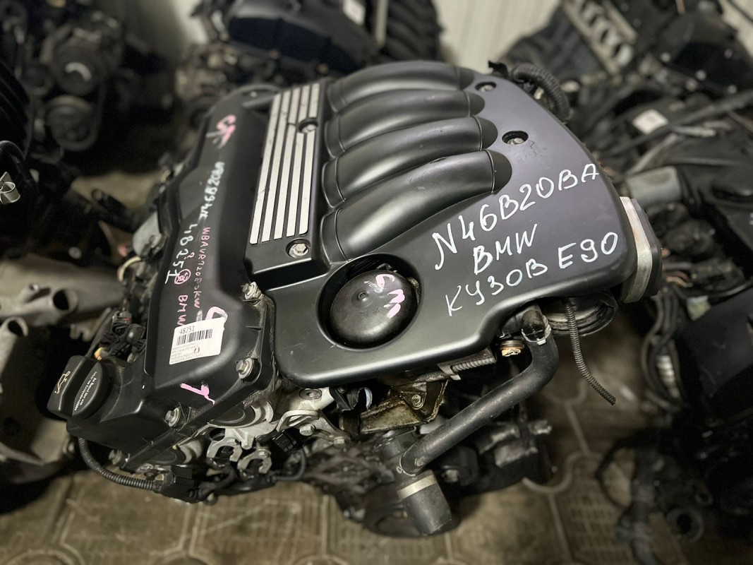 Двигатель BMW 3-Series 2.0 л N46N20BA, фото 1, артикул 720337656