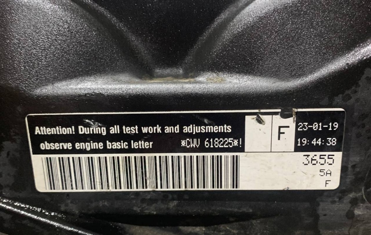 Двигатель Skoda CWV  CWVA 1.6 Octavia, фото 7, артикул 879092376