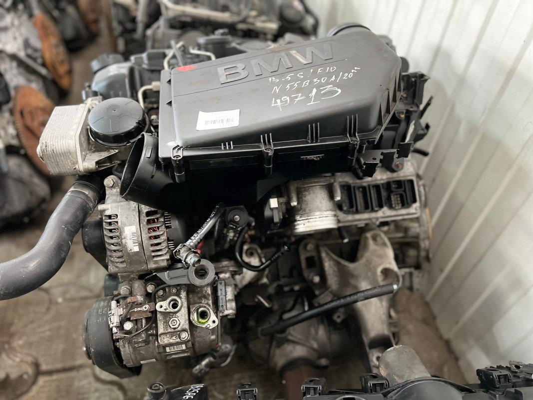 Двигатель BMW 5-Series F10 N55B30A 3.0, фото 6, артикул 535686668