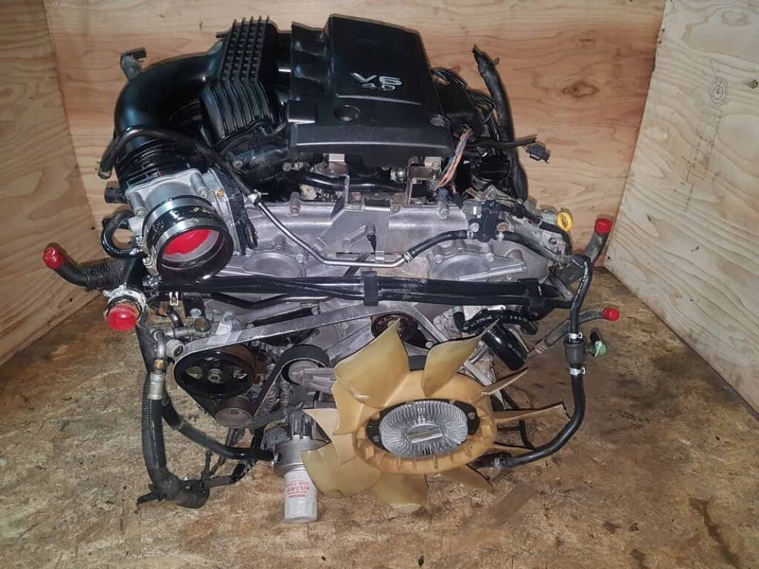 Двигатель Nissan VQ40DE 4.0 Patrol, фото 3, артикул 337499362