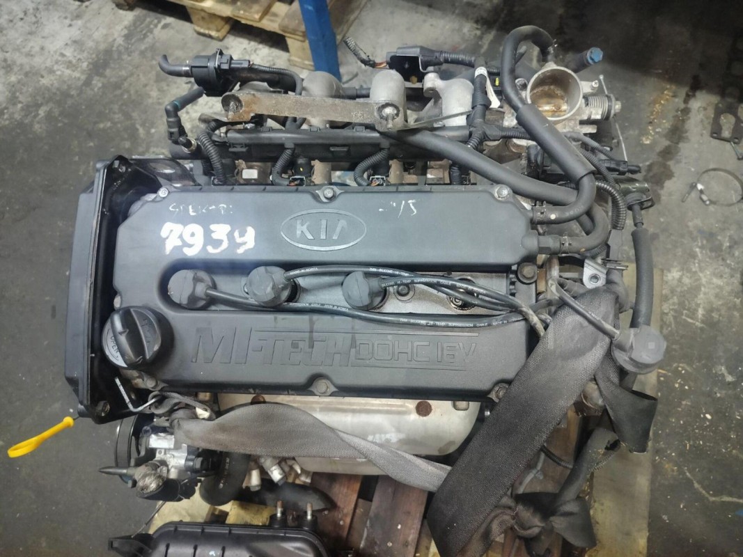 Двигатель Kia S6D 1.6 Spectra, фото 5, артикул 374110190